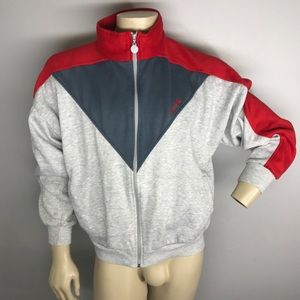 Vintage Adidas Full Zip Fleece jacket 80s 90s
